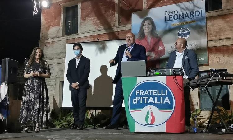 Regionali, Guido Crosetto incorona Leonardi e Acquaroli: "la vittoria passa dal gioco di squadra" (VIDEO e FOTO) Regionali, Guido Crosetto incorona Leonardi e Acquaroli: "la vittoria passa dal gioco di squadra" (VIDEO e FOTO)