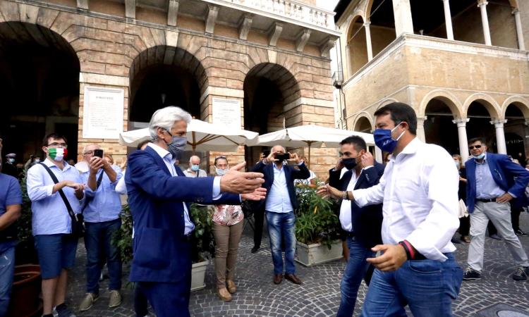 INTERVISTA ESCLUSIVA - L'abbraccio tra Salvini e Parcaroli: "Tornerò qui ogni anno" (VIDEO)