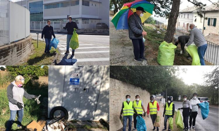 "PuliAmo Recanati", successo per i 3 giorni dedicati all'ambiente: il vice sindaco tra i volontari