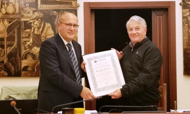Unione Montana, encomio solenne per l'ex Capitano dei Carabinieri Giuseppe Losito