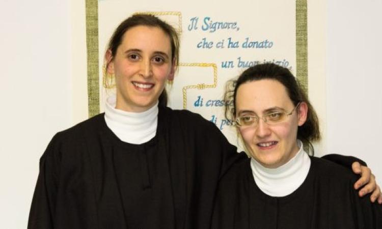 San Severino, Chiara e Jenny pronte ad entrare nelle Sorelle Povere di Santa Chiara