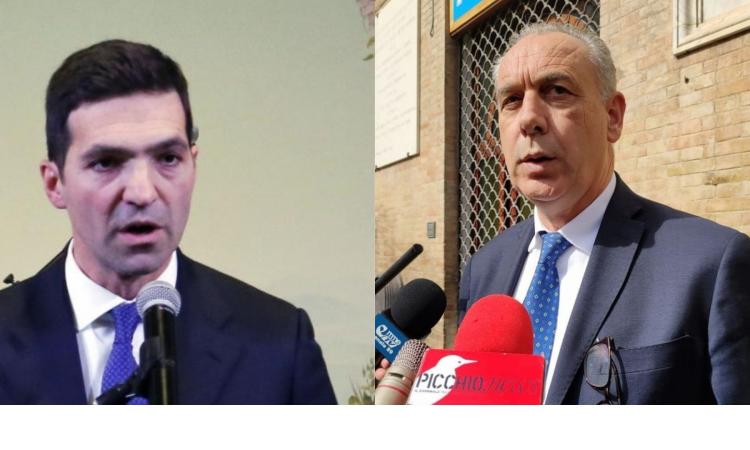 Sisma, incontro tra Legnini e Acquaroli: "Parte del Recovery Fund per la ricostruzione" Sisma, incontro tra Legnini e Acquaroli: "Parte del Recovery Fund per la ricostruzione"