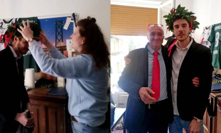 Pievebovigliana, una speranza per il futuro: Alex Grasselli si laurea con una tesi sulla gestione delle macerie Pievebovigliana, una speranza per il futuro: Alex Grasselli si laurea con una tesi sulla gestione delle macerie