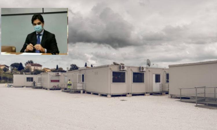 Tolentino, il Comitato "30 Ottobre" scrive ad Acquaroli: "Nei container situazione esplosiva"