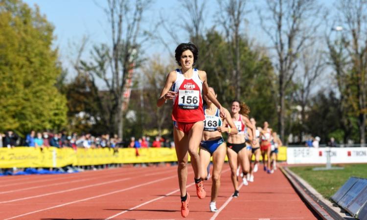 Atletica, fa festa l'Avis Macerata: Eleonora Vandi conquista il tricolore nei 1500 metri