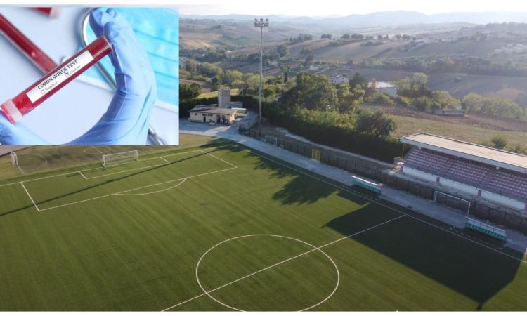 Covid-19, positivi due calciatori del Montefano: rinviata anche la sfida di Coppa Italia Covid-19, positivi due calciatori del Montefano: rinviata anche la sfida di Coppa Italia