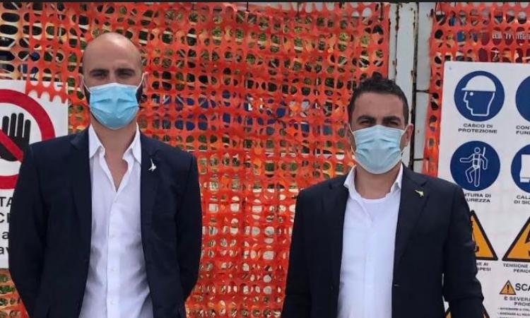 Inrca Appignano, tuona la Lega: "l'opera doveva essere già finita. Da Messi e Calamita solo un bluff"