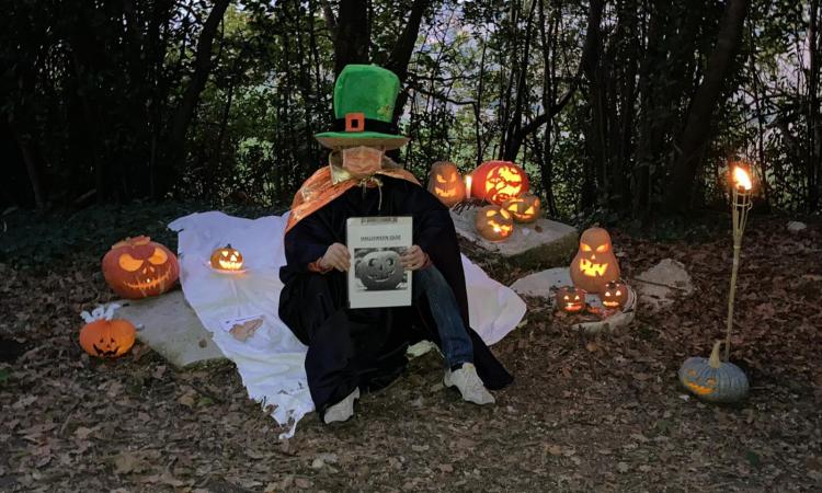 Macerata, l'Halloween anti-Covid di Villa Lauri con la onlus “GENITORI&FIGLI, per mano” (FOTO)