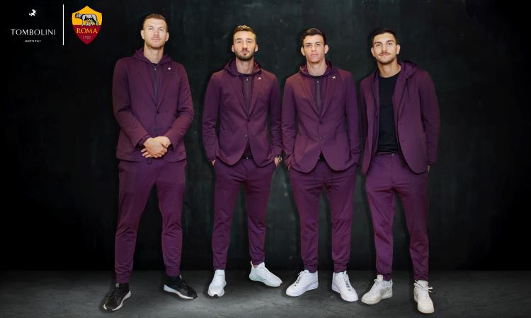L'eleganza di Tombolini vestirà la Roma: sarà ancora il fashion partner del club giallorosso L'eleganza di Tombolini vestirà la Roma: sarà ancora il fashion partner del club giallorosso