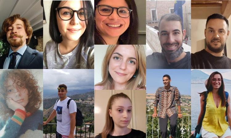 I volti giovani del Fai di Macerata: in 11 hanno sfidato il Covid per le Giornate d'Autunno (FOTO)