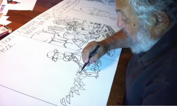 Addio al fumettista Ro Marcenaro: si aggiudicò il premio d'onore "Accademia dell'umorismo"