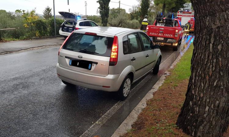 Macerata, tamponamento in via Bramante: traffico in tilt