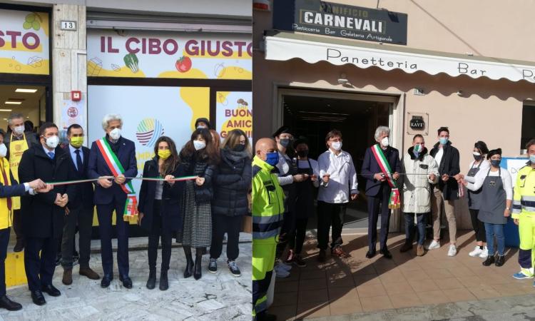 Nuovo panificio e nuovo mercato coperto, Parcaroli: "Felice di essere il sindaco che taglia nastri" Nuovo panificio e nuovo mercato coperto, Parcaroli: "Felice di essere il sindaco che taglia nastri"