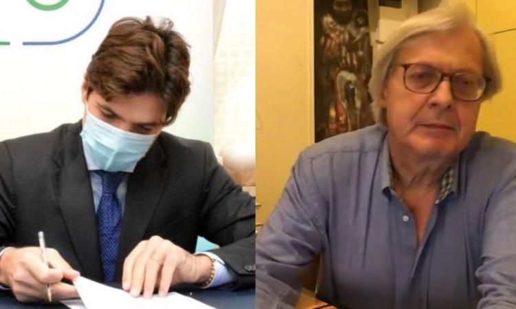 Sgarbi si scaglia contro Acquaroli: "Ordinanza insensata, mi auguro che i cittadini si ribellino (VIDEO) Sgarbi si scaglia contro Acquaroli: "Ordinanza insensata, mi auguro che i cittadini si ribellino (VIDEO)