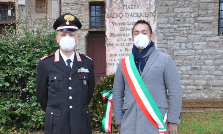 Pieve Torina saluta il comandante dei carabinieri: i ringraziamenti del sindaco