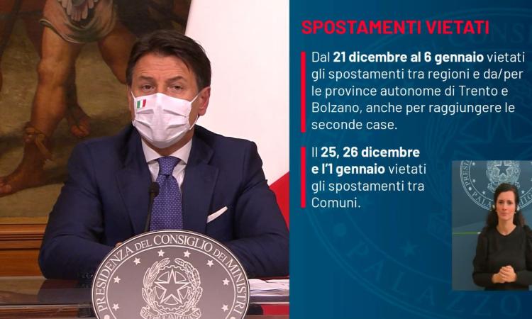 Nuovo dpcm, 'consigliate' festività solo con conviventi: "un Natale diverso ma non meno autentico"