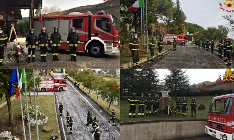 Festa di Santa Barbara, cerimonie sobrie e ristrette per i Vigili del Fuoco del Maceratese (FOTO) Festa di Santa Barbara, cerimonie sobrie e ristrette per i Vigili del Fuoco del Maceratese (FOTO)