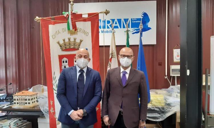 Camerino, Sborgia riceve il nuovo Questore: al vaglio una videosorveglianza rafforzata Camerino, Sborgia riceve il nuovo Questore: al vaglio una videosorveglianza rafforzata