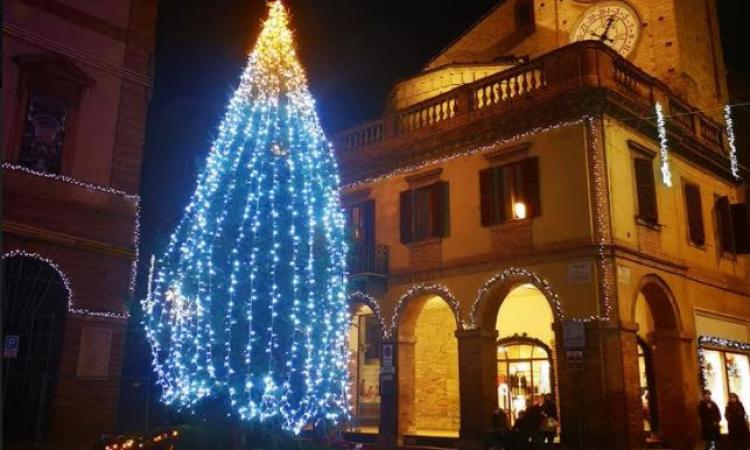 Tolentino si veste a festa per Natale: di fianco alla cometa arrivano le luci dell'albero