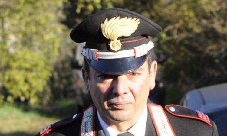 Tolentino, il comandante dei carabinieri Gaetano Barracane promosso a luogotenente
