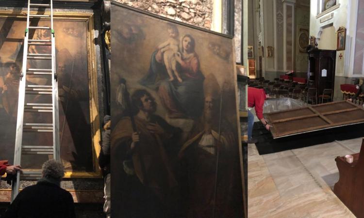 San Severino, il "Pomarancio" torna a casa: al via i lavori di restauro e recupero delle cornice