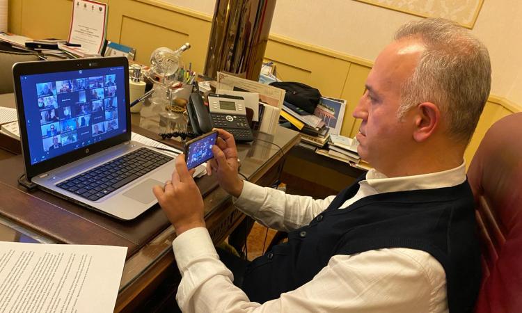 Civitanova, Berlusconi chiama i Sindaci di Forza Italia via web: presente alla call anche Ciarapica