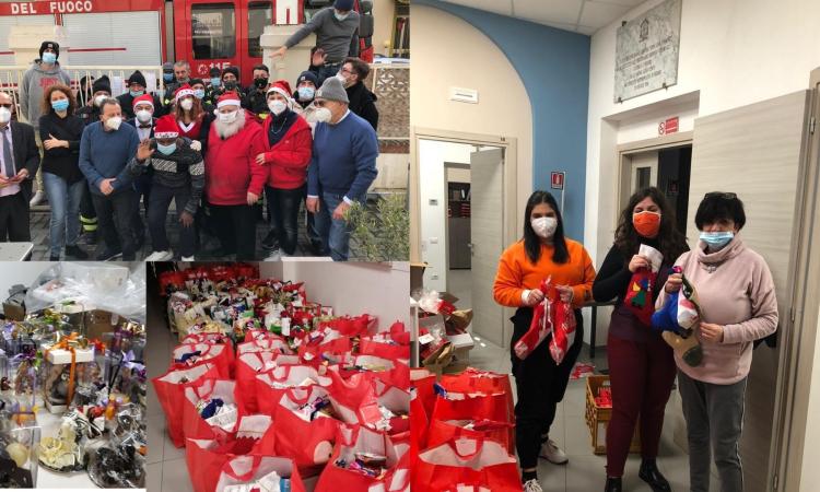 Civitanova, una calza della Befana in dono ai piccoli delle famiglie che ricevono il pacco alimentare Civitanova, una calza della Befana in dono ai piccoli delle famiglie che ricevono il pacco alimentare