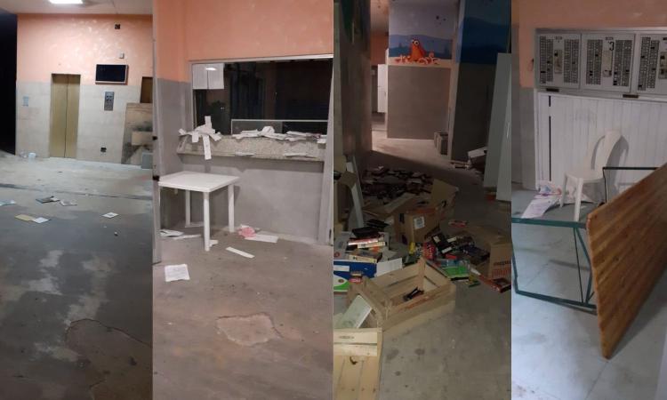 Porto Recanati, atti vandalici nella portineria dell'Hotel House: lo sfogo degli Angel Ranger (FOTO) Porto Recanati, atti vandalici nella portineria dell'Hotel House: lo sfogo degli Angel Ranger (FOTO)