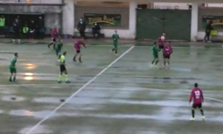 Serie D, il Tolentino naufraga sotto il diluvio del "Ferrante": netto 3-0 per la Matese