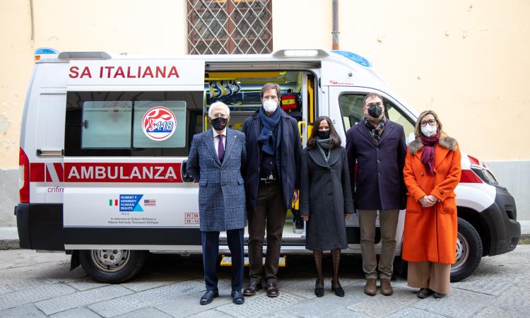 L'azienda Tombolini al fianco della RFK Italia e Croce Rossa Firenze: donati 200 capi di abbigliamento