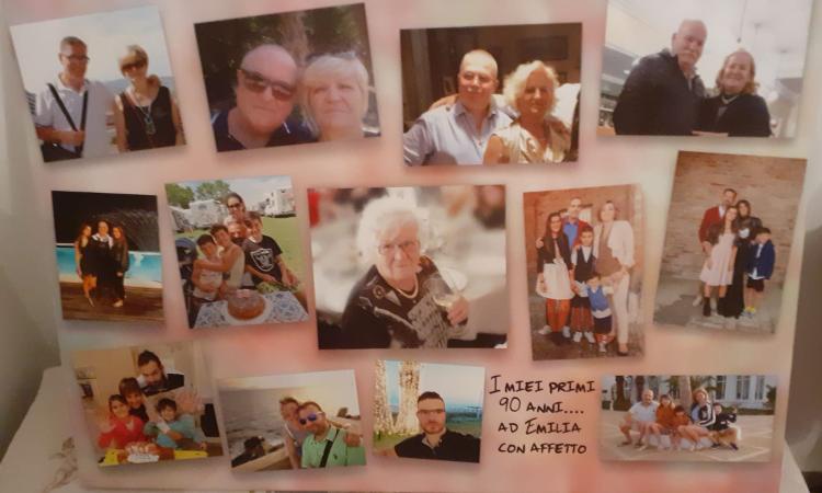 Treia, festa in casa Giustozzi: mamma Emilia spegne 90 candeline (FOTO)