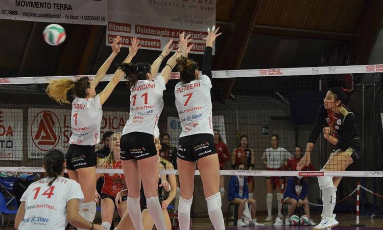 Questa Cbf Balducci è una delle sette meraviglie: Montecchio demolita in 3 set Questa Cbf Balducci è una delle sette meraviglie: Montecchio demolita in 3 set