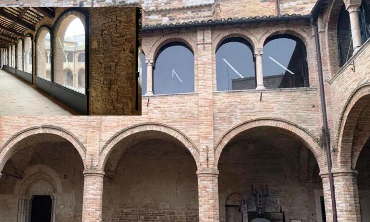 San Severino, nuovi spazi espositivi per Castello al Monte: lavori ultimati alla loggetta