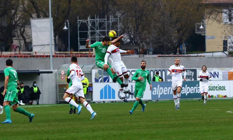 Serie C, SudTirol troppo alto per il Matelica: un doppio Leonetti non basta contro la capolista Serie C, SudTirol troppo alto per il Matelica: un doppio Leonetti non basta contro la capolista