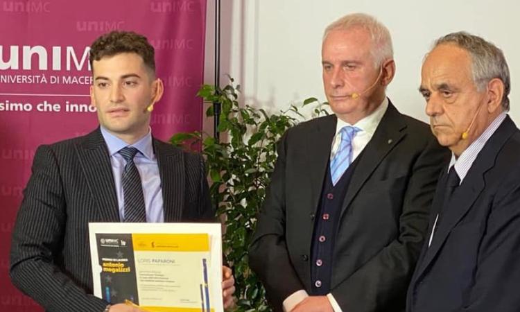 Unimc, "Giovani ed Europa": Loris Paparoni vince il Premio Antonio Megalizzi Unimc, "Giovani ed Europa": Loris Paparoni vince il Premio Antonio Megalizzi