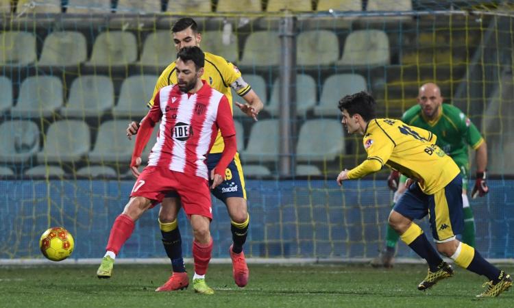 Serie C, il Matelica crolla contro il Modena: arriva la sconfitta per 4-1
