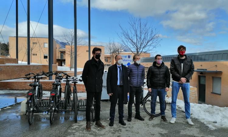 Unicam sempre più green, una ciclostazione al Campus: al via servizio e-bike per gli studenti