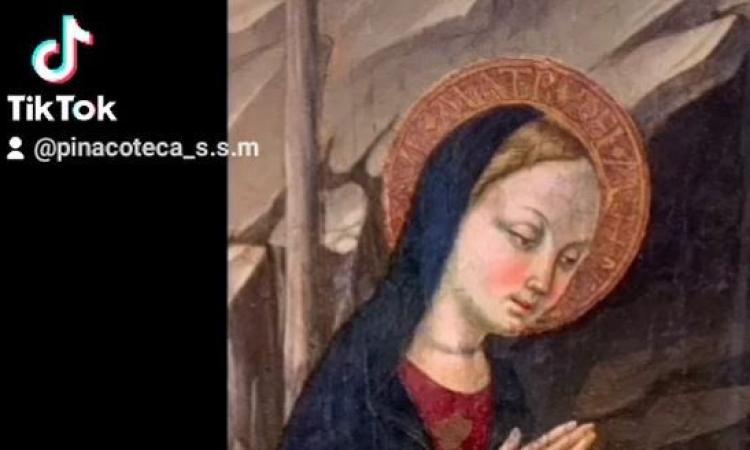San Severino, le opere d'arte della Pinacoteca finiscono sul social Tik Tok San Severino, le opere d'arte della Pinacoteca finiscono sul social Tik Tok