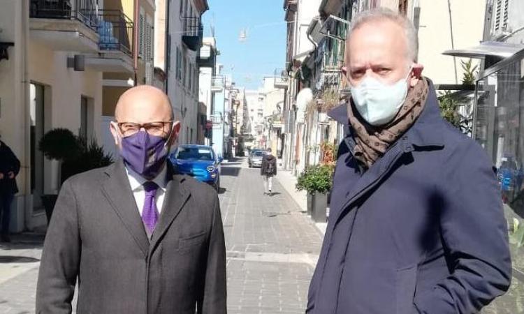 Civitanova riceve la visita del Questore. Ciarapica: "interdiremo le aree a maggior rischio se necessario"