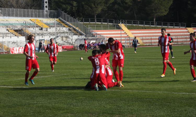 Serie C, una 'manita' spinge il Matelica sul treno play-off: tutto troppo facile contro il Legnago (FOTO e VIDEO)