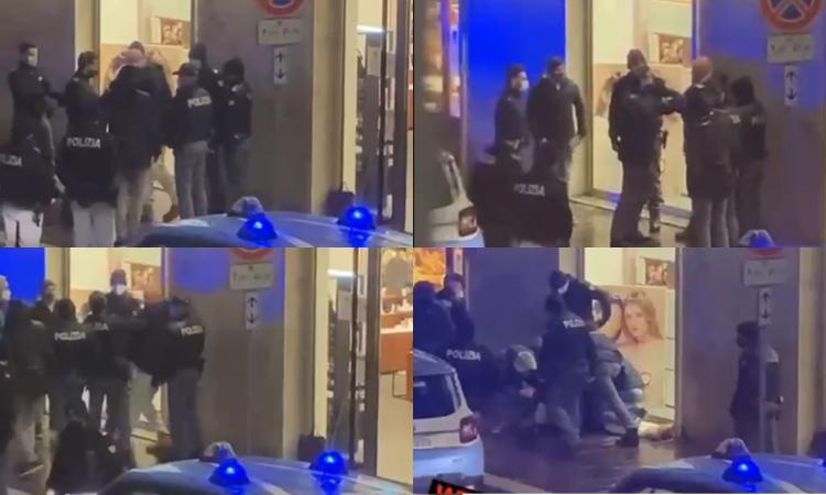 Macerata, ubriaco semina il panico in Corso Cavour: denunciato