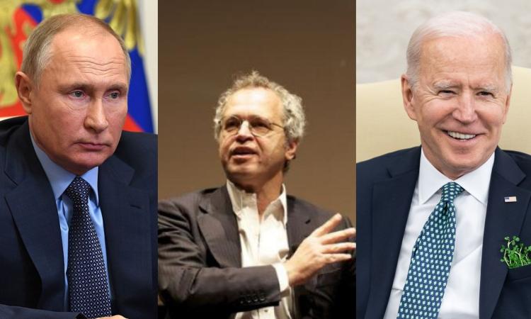 Mentana "snobba" il Covid: il braccio di ferro Biden-Putin si prende l'apertura del tg di "La7" Mentana "snobba" il Covid: il braccio di ferro Biden-Putin si prende l'apertura del tg di "La7"