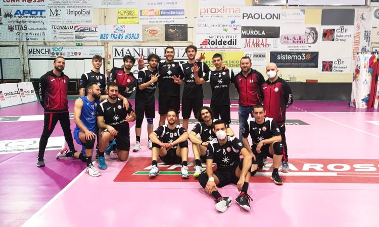 Serie B, la Paoloni Macerata svela la settimana meraviglia: Loreto spazzata via in 3 set