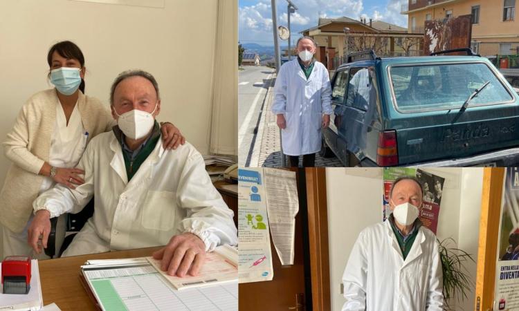 Penna San Giovanni, festa doppia per il dottor Sante Di Luca: i 70 anni iniziano dalla pensione Penna San Giovanni, festa doppia per il dottor Sante Di Luca: i 70 anni iniziano dalla pensione