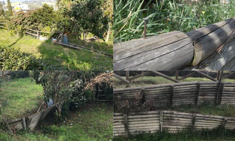 Recanati, Mariani sul parco giochi di 'Spaccio Fuselli': "Niente manutenzione, un pericolo costante"