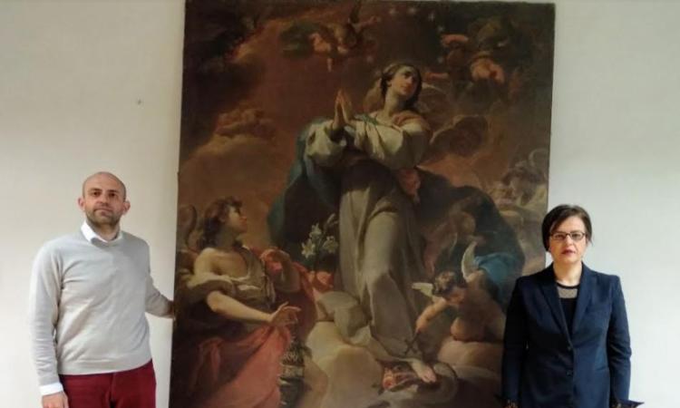Cingoli, via libera al restauro dell''Immacolata concezione': "la Pinacoteca sarà rinnovata" Cingoli, via libera al restauro dell''Immacolata concezione': "la Pinacoteca sarà rinnovata"