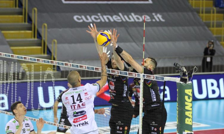 Semifinale scudetto, tutto pronto per gara-2 tra Lube e Trento: come vedere la sfida in tv