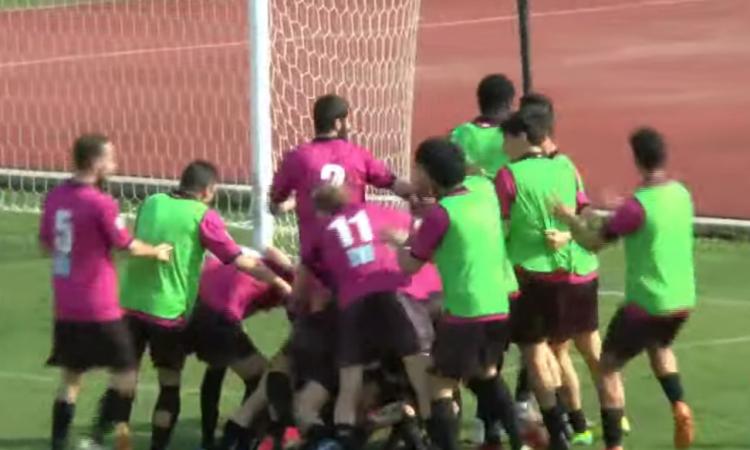Serie D, il Tolentino si fa riprendere dall'Aprilia: Padovani in gol, lo dedica al padre scomparso Serie D, il Tolentino si fa riprendere dall'Aprilia: Padovani in gol, lo dedica al padre scomparso