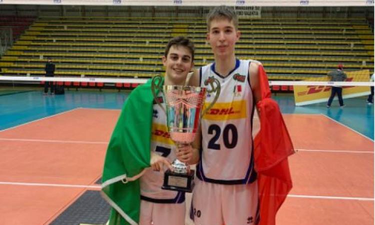 Volley, la Lube brilla anche tra gli azzurrini: Melonari e Giacomini staccano il pass per gli Europei Volley, la Lube brilla anche tra gli azzurrini: Melonari e Giacomini staccano il pass per gli Europei