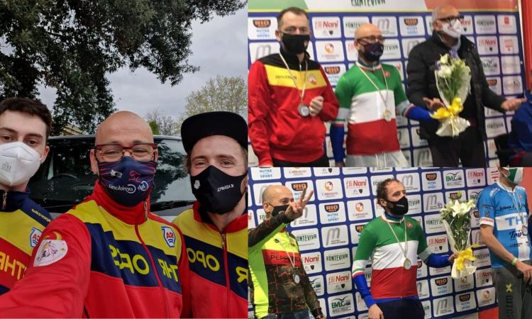 Anthropos, maglie tricolori per Farroni e Stacchiotti ai campionati italiani di ciclismo